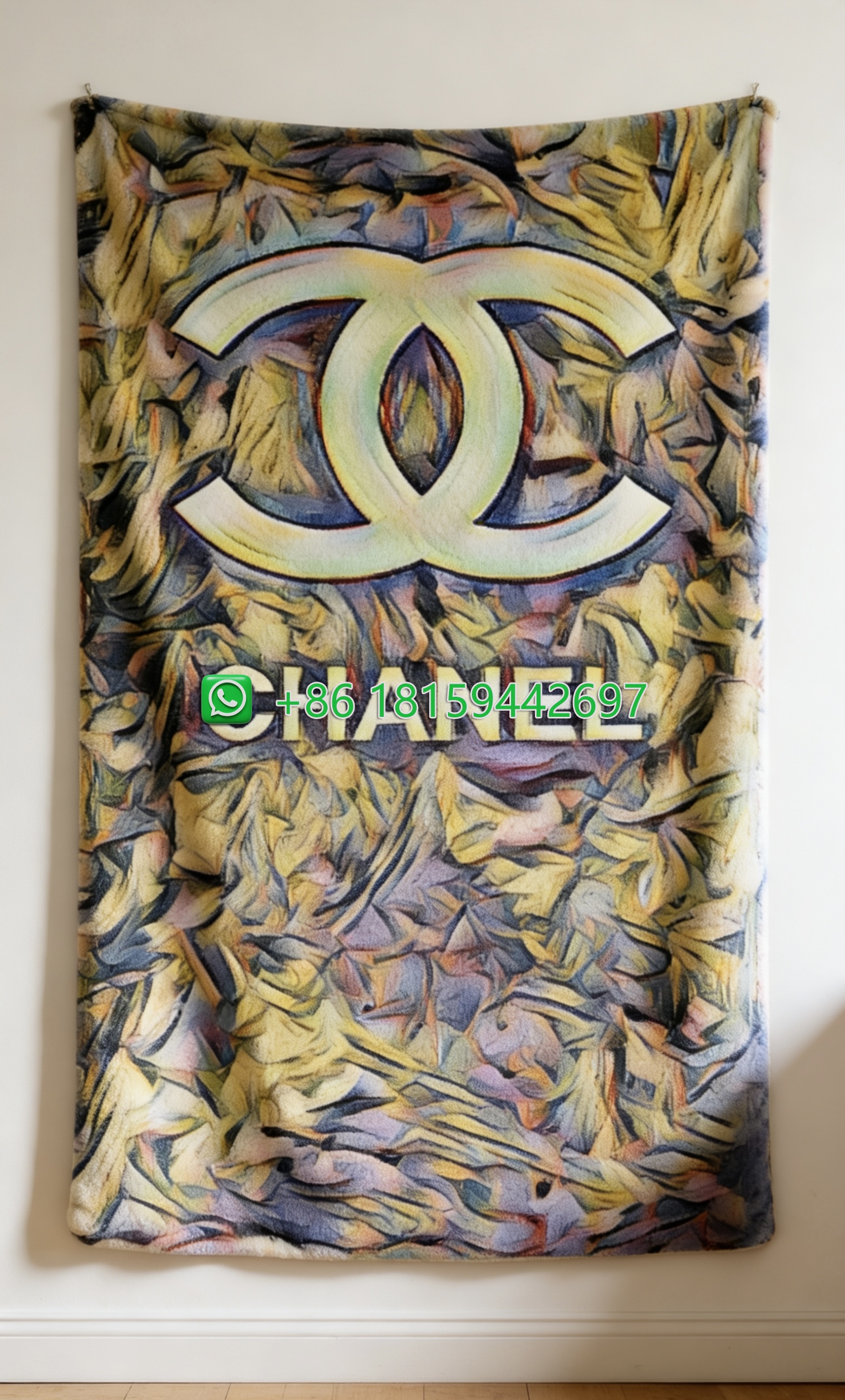 Chanel Throw Blankets